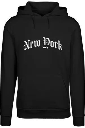 Mister Tee Pánská mikina s kapucí New York Wording