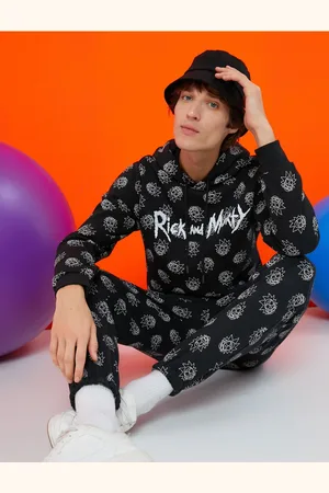 Koton Mikina s kapucí a potiskem Rick And Morty. Licencovaný potisk.