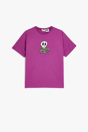 Koton Beetlejuice T-Shirt Licensed Short Sleeve Crew Neck Cotton