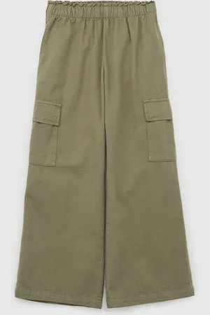 GAP Dětské široké kalhoty - Holky