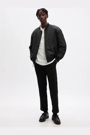 GAP Kalhoty modern khakis in straight fit with Flex - Pánské