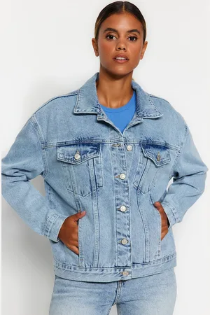 Trendyol Dámská bunda Denim