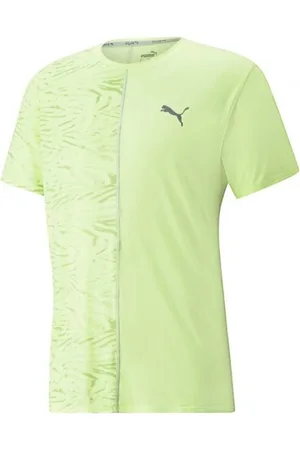 PUMA Pánské tričko Run Graphic SS Tee Fizzy Light
