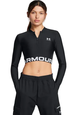 Under Armour Dámské tričko HeatGear Rib 1/4 Zip LS
