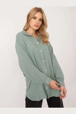 Sublevel Shirt-D70032M11066D3-pistachio