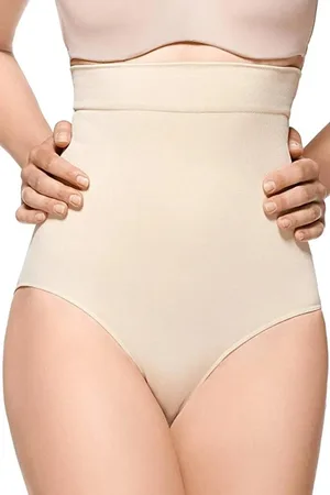 Dewberry 89294 Shaper Panty Slip Corset Skin Color-SKIN COLOR