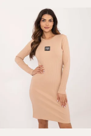 RELEVANCE Dress-RV-SK-A-180.60P-camel