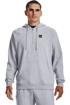 Under Armour Pánská bavlněná mikina Rival Fleece 1/2 Zip HD