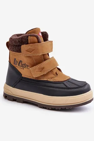 Lee Zateplené Sněhule Chlapecké Camel