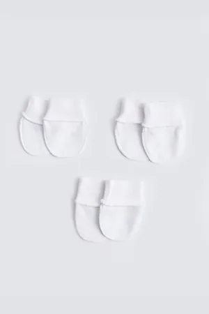 LC Waikiki Lw - Basic Baby Girl Gloves 3-Pack