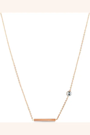 Vuch Náhrdelník Ederne Rose Gold
