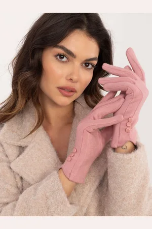 Wool Fashion Italia Gloves-AT-RK-239503.31-light pink
