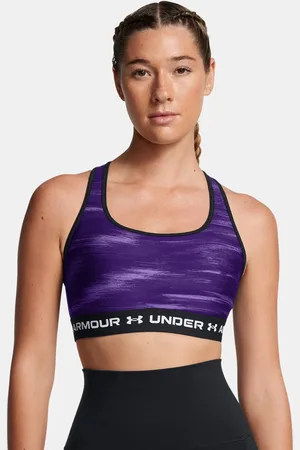 Under Armour Dámská podprsenka Crossback Mid Print