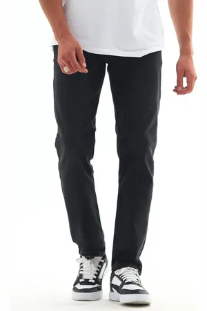 Dewberry 23648 Regular Fit Stretchy Hlt Denim Mens Jeans-ANTHRACITE