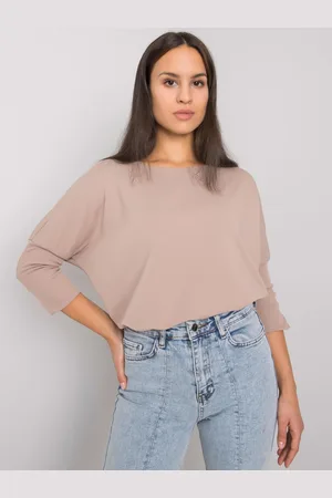 BASIC FEEL GOOD Blouse-RV-BZ-7362.19-dark beige