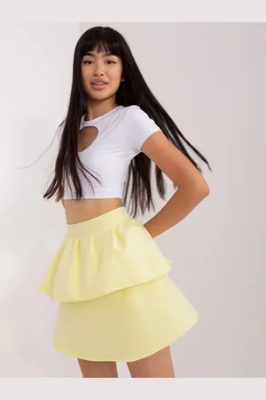 Lily&rose Skirt-EM-SD-HS-20-44.13-light yellow
