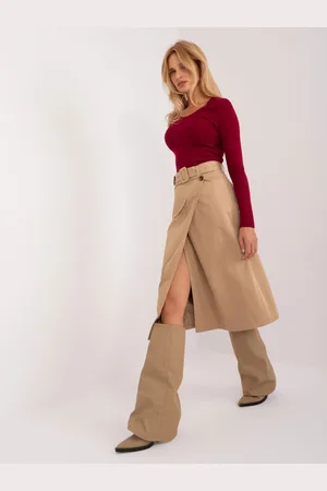 Factory Price Skirt-EM-SD-B9223.25-camel