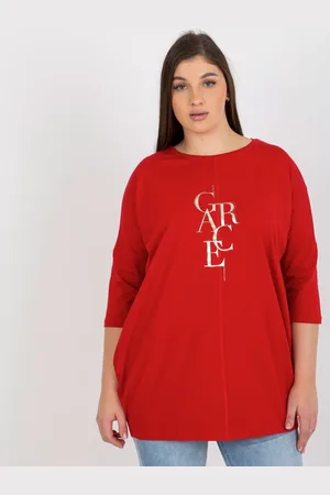 RELEVANCE Tunic-RV-TU-8534.63P-Red