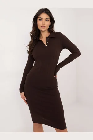 RELEVANCE Dress-RV-SK-10010.40-dark brown