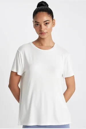 DeFacto Fit Standard Fit Crew Neck Sportsman Basic Short Sleeve T-Shirt