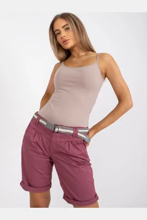 Fresh Made Shorts-D63990Z63080Z-dark pink