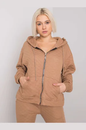 BASIC FEEL GOOD Sweatshirt-RV-BL-7451.23-camel
