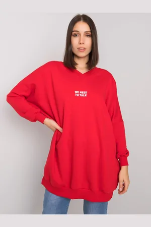 RELEVANCE Tunic-RV-TU-7278.81P-Red