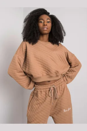 BASIC FEEL GOOD Sweatshirt-RV-BL-7450.64-camel