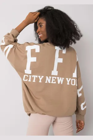 Ex moda Sweatshirt-EM-BL-710.14-dark beige