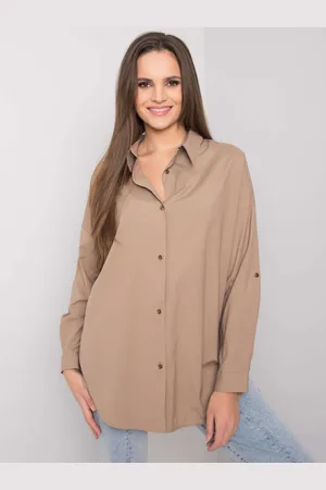 Ex moda Shirt-EM-KS-004.42-dark beige