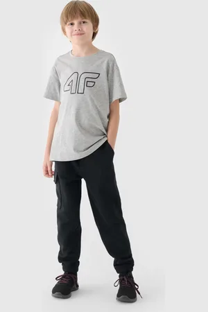 4F Chlapecké Dresové Kalhoty Joggery JWAW24TTR