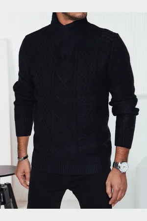 D-Street Sweter męski czarny