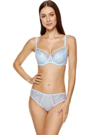 Gorteks Mable half padded bra with embroidery