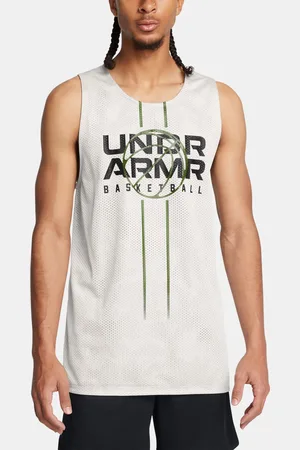 Under Armour Pánské tílko UA Zone Reversible Jsy-GRN - Pánské