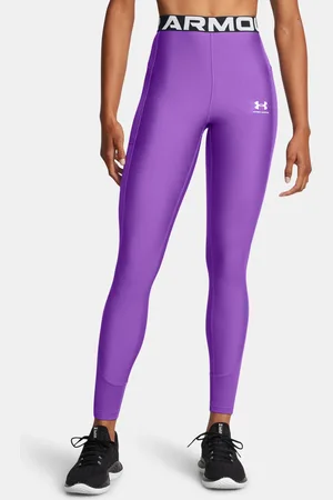 Under Armour Legíny HeatGear Rib Legging-PPL - Dámské