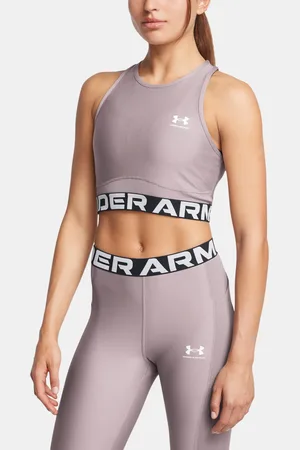 Under Armour Dámské tílko HeatGear Rib Tank-GRY - Dámské