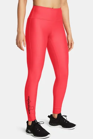 Under Armour Dámské legíny Tech Branded Legging-RED - Dámské