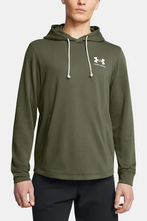 Under Armour Pánská mikina UA Rival Terry LC HD-GRN - Pánské