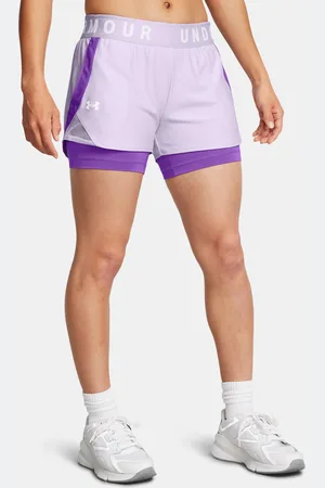 Under Armour Dámské kraťasy Play Up 2-in-1 Shorts-PPL - Dámské