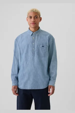 GAP Chambray košile s logem - Pánské