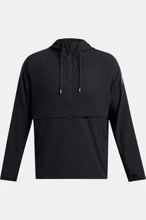 Under Armour Pánská bunda UA RUN ANYWHERE ANORAK-BLK - Pánské