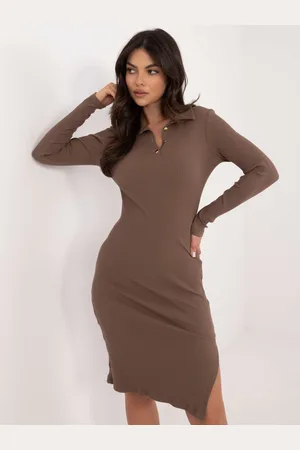 RELEVANCE Dress-RV-SK-9956.45-brown