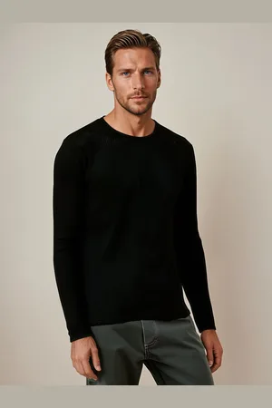 D-Street Sweter męski czarny