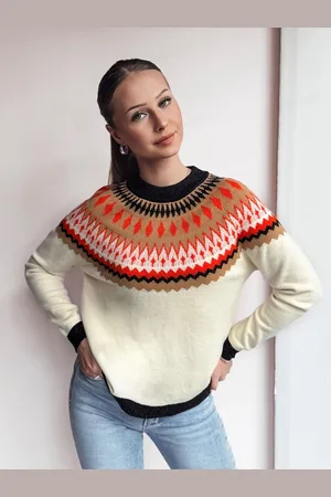 D-Street Sweter damski RUBY GLOW beżowy