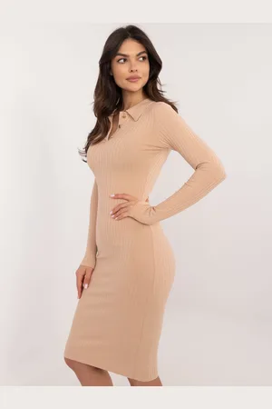RELEVANCE Dress-RV-SK-10010.40-camel