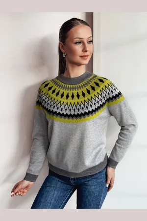 D-Street Sweter damski RUBY GLOW szary