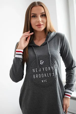 Kesi Marka niezdefiniowana Šaty Brooklyn graphite melange