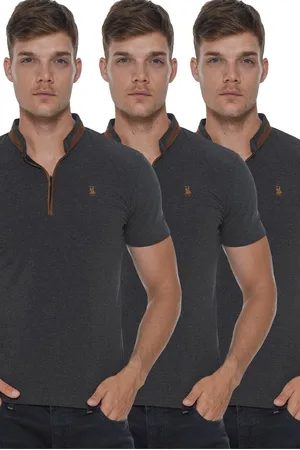 Dewberry TRIPLE SET T8571 ZIPPER MEN
