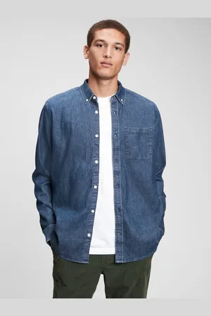 GAP Džínová košile denim shirt - Pánské