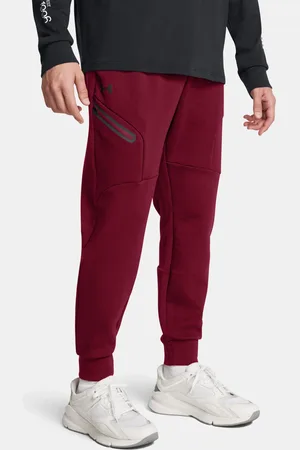 Under Armour Pánské tepláky UA Unstoppable Flc Jgr EU-RED - Pánské